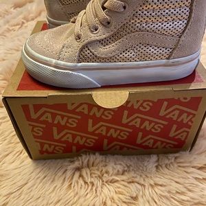 Vans Sk8 Hi Zip Skate Shoe. Toddler